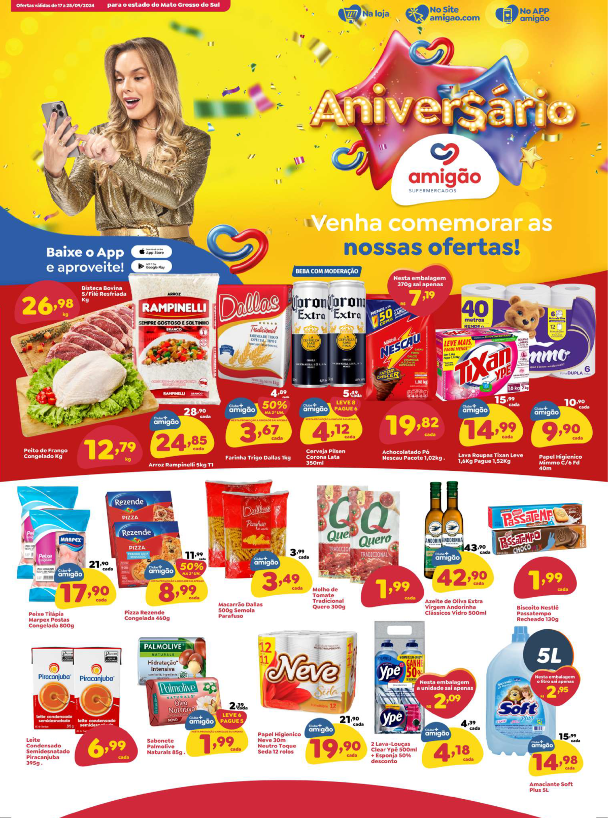 Encarte de Aniversário 2 – 12 Páginas Mato Grosso do Sul de 17 a 25/09/2024